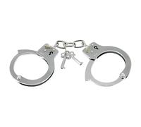 Manette Metalliche Rimba Police (argento)