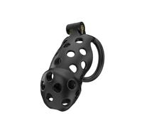 Rimba PC03 Gabbia per il pene Nero Ø 3,9 x 9,5 cm