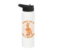 Rimbalza come se nessuno stesse guardando Kangoroo Stainless Steel Insulated Water Bottle