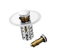Rimbalza Vasche Da Bagno Tappi Di Scarico Con Retrattili Filtro Cestello Di Scarico Collettore Per Standard 1.25 1.5Inch Tappi Per Bacini