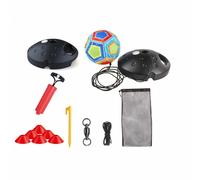 Rimbalzatore da Calcio con Base Portatile Kit di Allenamento Pratico per