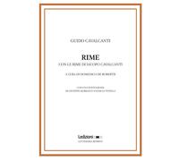 Rime - Cavalcanti Guido