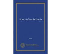 RIME DI CINO DA PISTOIA