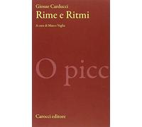 Rime e ritmi. Ediz. critica