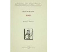 Rime. Ediz. critica