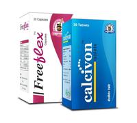 Rimedi naturali di supporto osseo per prevenire l'osteoporosi Freeflex, Calcivon