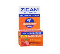 Rimedio Per Il Freddo Rapidmelts Ciliegia 25 Contenitore Di Zicam