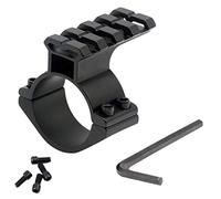 RimFly Rail Picatinny Anello 25 mm per Airsoft Fucile con binario 20 mm Tattico di Montaggio Tubo Handguard per Armi Weaver Riser Keymod Adattatore Supporto Mirini Telescopici con binario