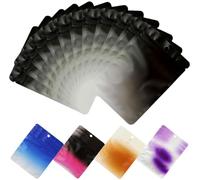 Rimiko 100 Pezzi Sacchetti in Mylar Opaco, Sacchetti Richiudibili con Zip, Borsa a Chiusura Ermetica per Alimenti (Bianco e Nero, 10,5x15cm)