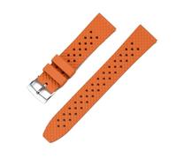 Rimmean 1 cinturino da 22 mm e 20 for Galaxy Watch3 46, Gear S3 Frontier, Amazfit Bip Active2, in FKM for Watch GT(Orange,22mm)