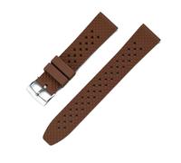Rimmean 1 cinturino da 22 mm e 20 for Galaxy Watch3 46, Gear S3 Frontier, Amazfit Bip Active2, in FKM for Watch GT(Brown,20mm)