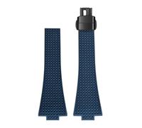 Rimmean 1 pz 11mm 12mm Cinturino 35mm 40mm Donna Uomo for orologio Accessori(Royal blue black,11mm)