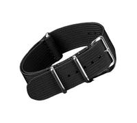 Rimmean 1 pz Cinturino for orologio a coste, comodo passante lavabile, for uomo e donna, cinturini for orologi da 18 mm, 20, 22