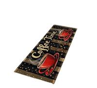 Rimmean Tappetino Da Cucina Lungo 1 Pezzo, Il Caffè È Sempre Un'idea, Stampa Antiscivolo, Durevole, Comodo for Piede, Perfetto for L'arredamento(1,40X120CM)