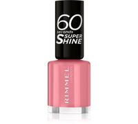 Rimmel London 60 Seconds Super Shine smalto per le unghie 8 ml tonalità 405 Rose Libertine donna