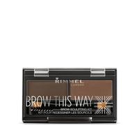 Rimmel Brow This Way Eyebrow Kit (Various Shade) - 003 Dark Brown 003 Dark Brown