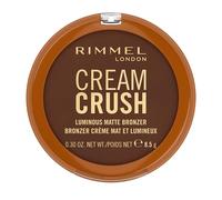 Rimmel Cream Crush Bronzer, 006 Espresso, 17% Butter Complex con squalano e burro di karité. La texture ricca di pigmenti e facile da sfumare offre una copertura personalizzabile e costruibile