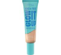 Rimmel Kind & Free Glow It Up Skin Tint Fondotinta idratante 001 Fair Porcelain 30.000000 g