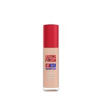 Rimmel London Lasting Finish 35 Hour, fondotinta, lunga durata, idratante, formula vegana, copertura totale, 30 ml, 010 Rose Ivory