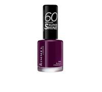 Rimmel London 60 Seconds Super Shine Nail Polish 345-Black Cherries 8ml