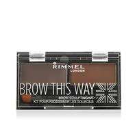 Rimmel Brow This Way palette sopracciglia colore 003 Dark Brown 1,3 g