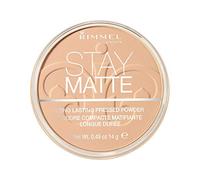 Rimmel London Stay Matte cipria compatta a lunga durata 14 g tonalità 009 Amber