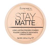 Rimmel London Stay Matte cipria compatta a lunga tenuta 14 g tonalità 006 Warm Beige