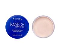 Rimmel London Match Perfection cipria in polvere libera 10 g tonalità 001 Transparent