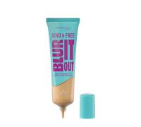 Rimmel London Kind & Free BLUR IT OUT Fondotinta Opacizzante, 210, Golden Beige, Controllo effetto lucido per tutto il giorno, Make-up dal finish matte leggero, 30 ml