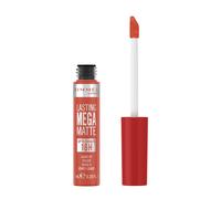 Rimmel London Lasting Mega Matte Fl ssiglippenstift, langanhaltend, feuchtigkeitsspendend, vegane Formel 600 Coral Sass, 0,25 oz