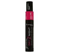 Rimmel Glam´ Eyes Day 2 Night mascara per ciglia allungate e folte 2 in 1 colore 001 Black 9,5 ml