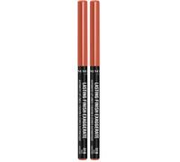 Rimmel London Matita Labbra Automatica Exaggerate, Lunga Durata, Tratto Preciso e Colore Intenso, 018 Rose Addiction (Confezione da 2)