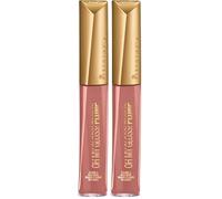Rimmel London Oh My Gloss Plump Lucidalabbra con Oli Idratanti, Labbra Morbide e Finish Ultra-Luminoso Effetto 3D, 758 Rosie Posie, 6 ml (Confezione da 2)