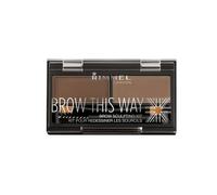 Rimmel London Rimmel Brow This Way Eyebrow Sculpting Kit 002 Mid Brown