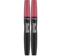 Rimmel London Rossetto Liquido Provocalips, Formula Lunga Tenuta 2 Step, per labbra dal colore pieno e dal finish vinilico, Tonalità 210 Pinkcase Of Emergency, 6 ml (Confezione da 2)