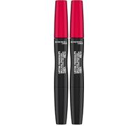 Rimmel London Rossetto Liquido Provocalips, Formula Lunga Tenuta 2 Step, per labbra dal colore pieno e dal finish vinilico, Tonalità 500 Kiss The Town Red, 6 ml (Confezione da 2)
