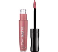 Rimmel London Rossetto Opaco Stay Matte, Formula Liquida Waterproof, No Transfer a Lunga Durata, Blush, 5.5 ml