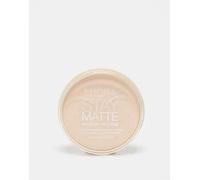 Rimmel London Stay Matte cipria compatta a lunga tenuta 14 g tonalità 001 Transparent donna