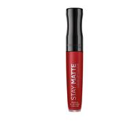 Rimmel London Stay Matte rossetto liquido matt 5,5 ml tonalità 500 Fire Starter