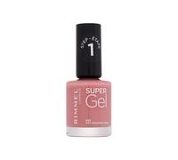 Rimmel London Super Gel Step1 12Ml Per Donna (Nail Polish) 035 Pop Princess Pink