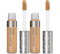 Rimmel London The Multi-Tasker Concealer, Correttore Occhiaie e Imperferzioni Illuminante, Formula Waterproof a Lunga Durata, 080 Tan (Confezione da 2)