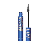 Rimmel London Thrill Seeker Mega Lift Mascara, Waterproof Black, Mascara a prova di tutto, Lunga tenuta, A prova di sbavature, Volume ultra leggero, 10ml