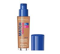 Rimmel Match Perfection fondotinta liquido SPF 20 colore 301 Warm Honey 30 ml