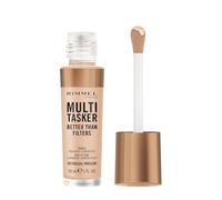 Rimmel Multi-Tasker Better Than Filters, 000 Porcelain, Primer Viso, Glow Booster e Illuminante, Formula Vegana, Leggero, Benefici Anti-Età, Pigmenti Foto-Riflettenti, Maxi applicatore soffice, 30 ml