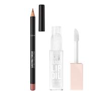 Rimmel Oh My Gloss! Lip Oil & Lasting Finish Lip Bundle (Various Shades) - 000 Clear Cloud 000 Clear Cloud
