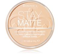 Rimmel Stay Matte cipria colore 001 Transparent 14 g