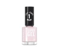 Rimmel Super Gel, 108 Sweet Bliss, Smalto a lunga tenuta, Finish lattiginoso, Applicazione facile, Manicure effetto gel, Resistente alle scheggiature, Formula clean, 12 ml