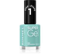 Rimmel London Super Gel STEP1 smalto per unghie in gel 12 ml Tonalità 093 peppermint promise