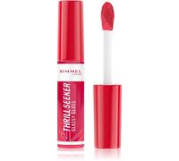 Rimmel London, Thrill Seeker Glassy Gloss, 350 Pink to the Berry, Gloss, Idratante, Labbra dall’aspetto sano, Maxi applicatore, Applicazione omogenea, Formula vegana, 10 ml