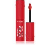 Rimmel London Thrill Seeker Lip Latex rossetto liquido ad alta brillantezza 6 ml tonalità 400 Rimmel Red